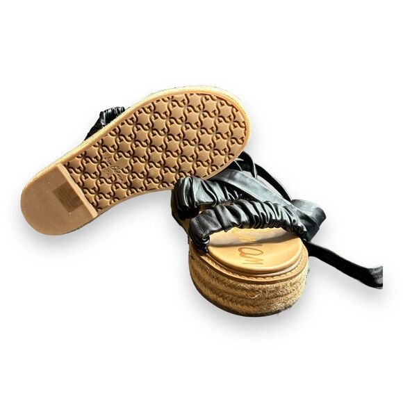 Sam Edelman Women's Size 7.5‎ black  Kerin Platform Sandals - Picture 7 of 8